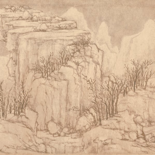 元_黄公望快雪时晴图_快雪时晴图_画(图4)
