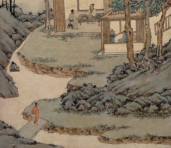 明_文徵明_品茶图轴纸本_台北故_(4830×16808 – 300dpi)(图5)