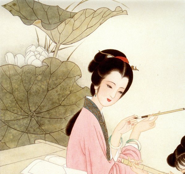 近代_杨淑涛_工笔画仕女_(6213×5846 – 72dpi)(图2)