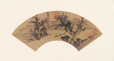 明_文徵明_便面畫選集_8_(8957×4823 – 350dpi)(图1)