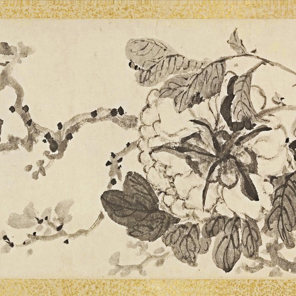清_高凤翰_梅花牡丹图卷克利夫_(37557×2414 – 300dpi)(图3)