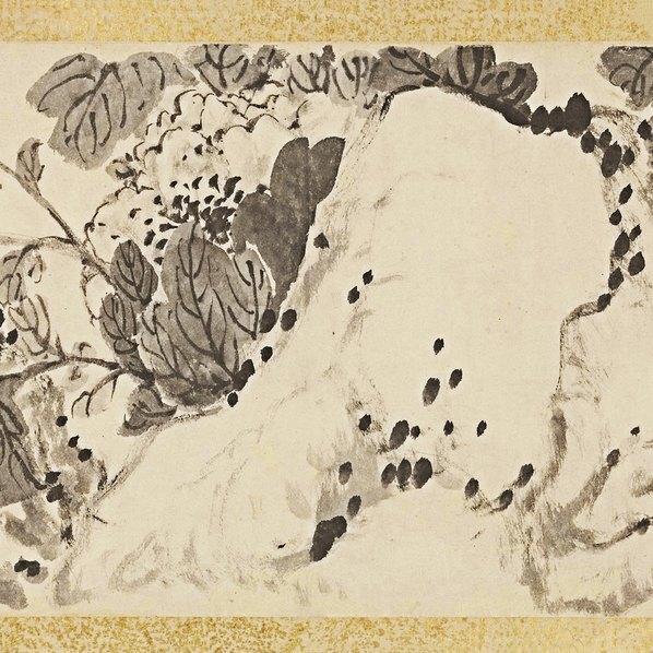 清_高凤翰_梅花牡丹图卷克利夫_(37557×2414 – 300dpi)(图4)