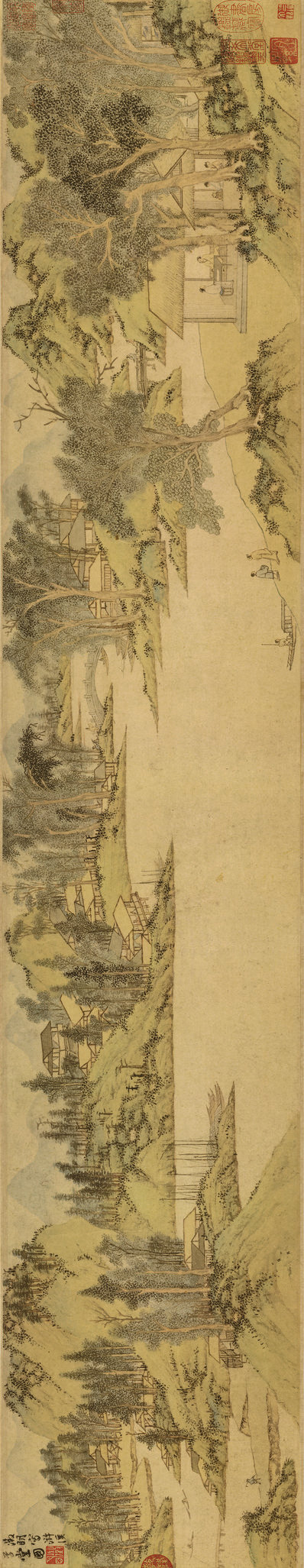 明_文徵明_浒溪草堂_代(图1)
