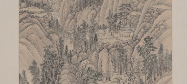 清_王翚_良常山馆图轴纸本天_(7552×13696 – 300dpi)(图4)