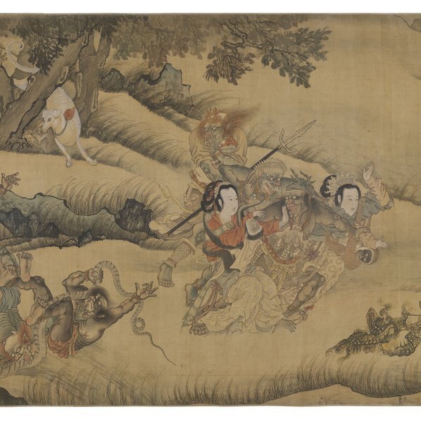 明_陆治_搜山_(45858×3780 – 300dpi)(图2)