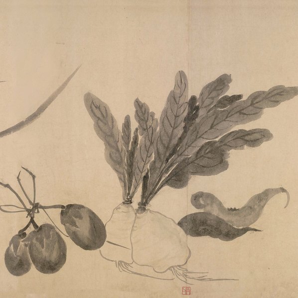 宋_法常_水墨写生图卷_全卷宣_(112427×5587 – 300dpi)(图3)