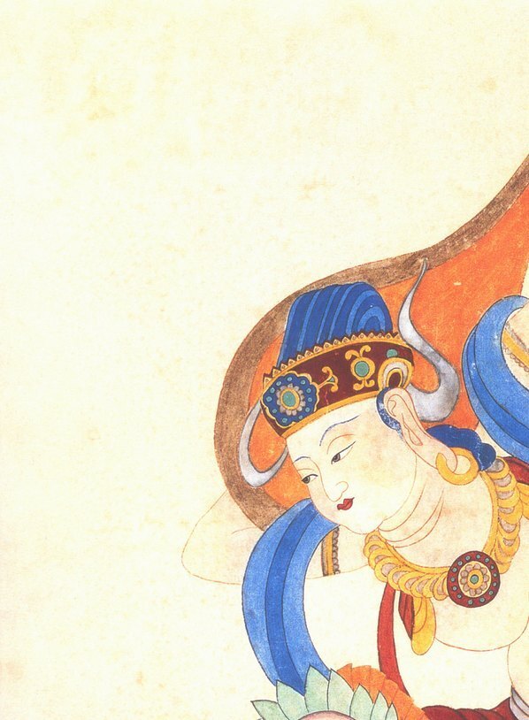 近代_张大千_敦煌壁画_仕_(4642×6319 – 72dpi)(图2)
