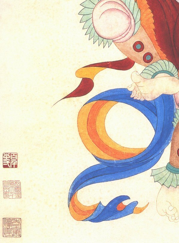 近代_张大千_敦煌壁画_仕_(4642×6319 – 72dpi)(图4)