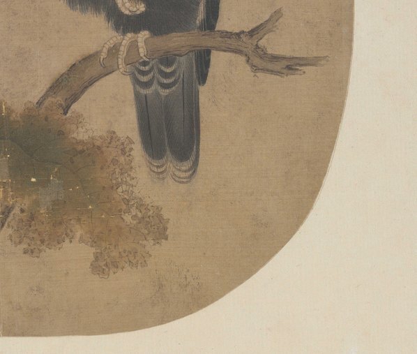 宋_佚名_枯树鸜鹆图绢本_(9344×7921 – 500dpi)(图5)