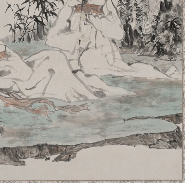 近代_金永辉吹箫女卷_(8150×8074 – 72dpi)(图5)