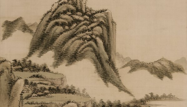清_王原祁_仿黄公望设色山水图_(6336×14537 – 300dpi)(图3)