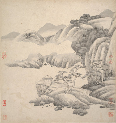 明清_王鉴_湘碧居士仿古册_14_(3510×3742 – 300dpi)(图1)