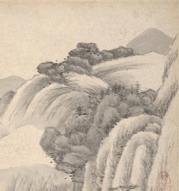 明清_王鉴_湘碧居士仿古册_14_(3510×3742 – 300dpi)(图3)