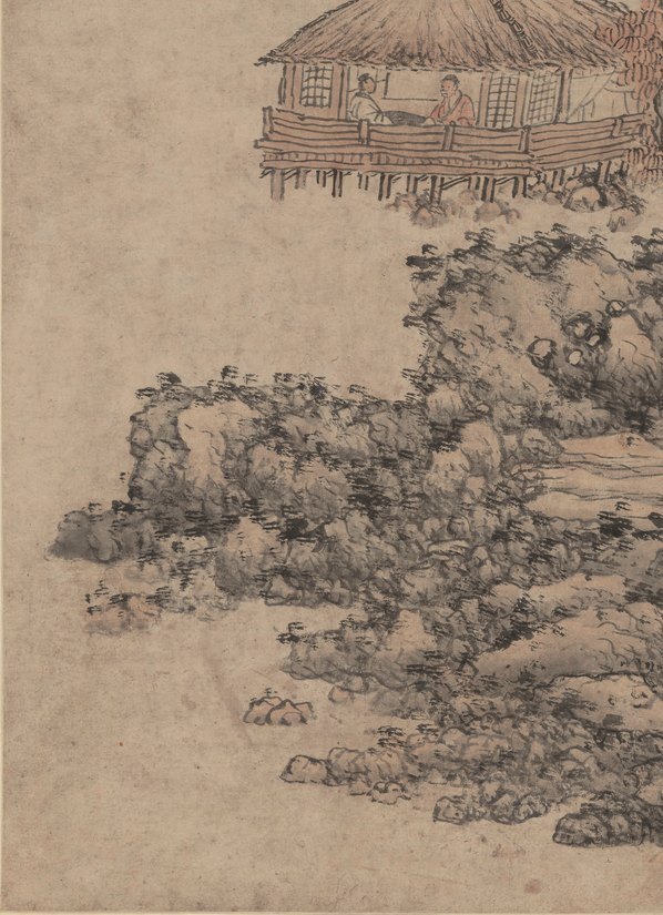 明_蓝瑛_仿黄鹤山樵山水_纸_2_(9033×12455 – 300dpi)(图4)