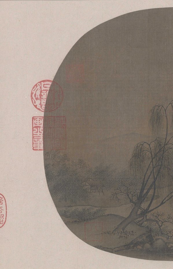 宋_马远_柳溪钓艇图_(10577×4116 – 300dpi)(图4)
