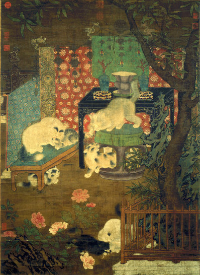 宋人_传_戏猫图_(3906×5361 – 300dpi)(图1)