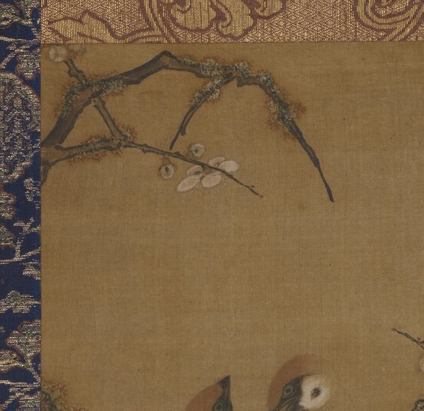 宋_马麟_传_梅花双雀图日本东_(4460×4318 – 300dpi)(图2)