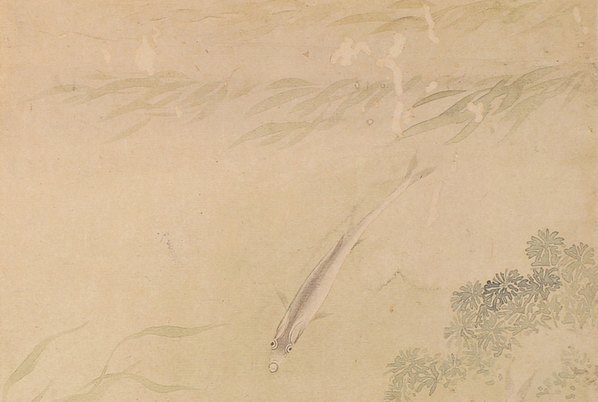 清_恽寿平_落花游鱼_临刘寀_(3200×2151 – 300dpi)(图3)