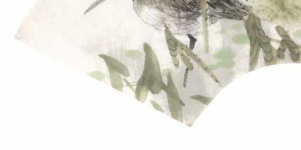 近代_王明明_花鸟扇页_11_(7831×3917 – 72dpi)(图4)
