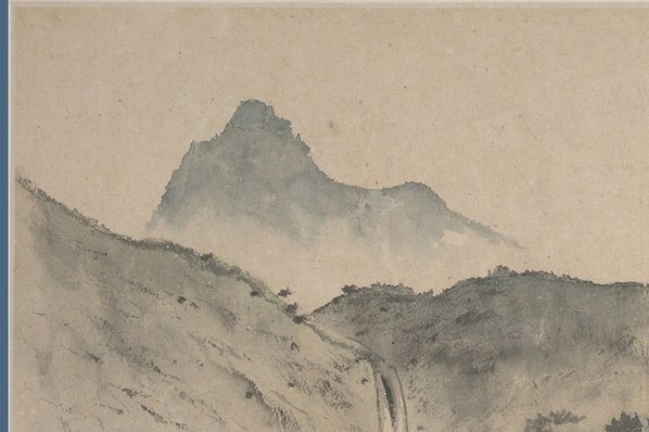 清_石涛_山水图册_开大都会博_111_(3875×2581 – 400dpi)(图2)