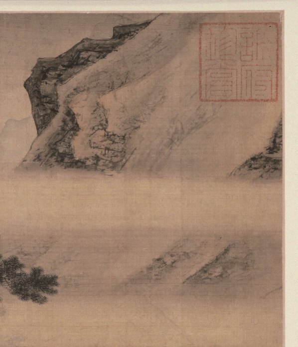 明_仇英_临溪水阁图_(4725×5495 – 300dpi)(图3)