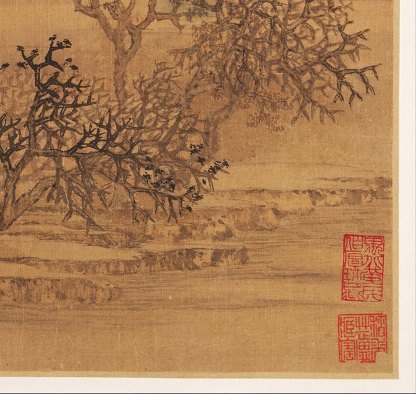 明_盛茂烨_山水六册页绢本_5_(4500×4269 – 300dpi)(图5)