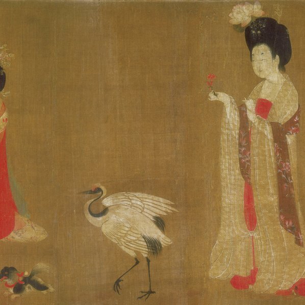唐_周昉_簪花仕女图_绢本_新版画_(22621×5745 – 300dpi)(图3)