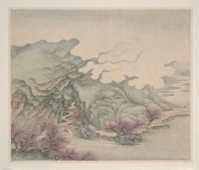 清_樊圻山水册页_6_(4100×3493 – 300dpi)(图1)