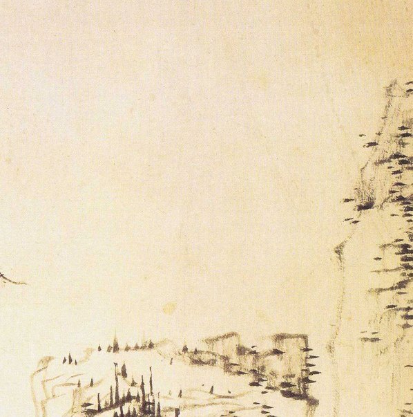 清_渐江_山水册开_7_(3100×3127 – 300dpi)(图3)