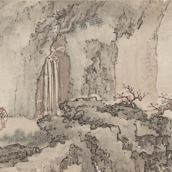 清_黄夔_山水人物手卷_桃花源图_纸本_(22753×4899 – 300dpi)(图5)