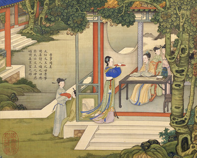 清_焦秉贞_历朝贤后故事图_孝事周_(3500×2801 – 300dpi)(图1)