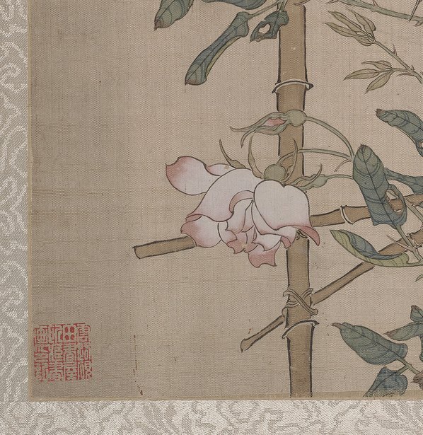 清_任颐_花鸟册页大都_(4841×4981 – 300dpi)(图4)