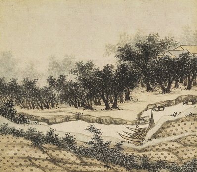 明_沈周_东庄图册_南京博物院_(3893×3390 – 300dpi)(图1)