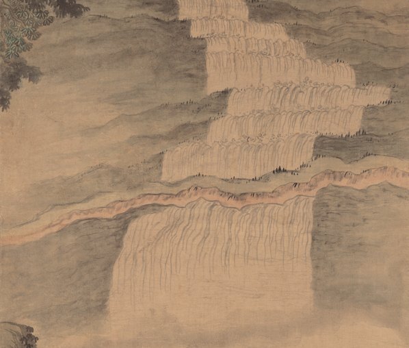 明_梅清_鸣泉图_纸本_(6411×21785 – 300dpi)(图4)