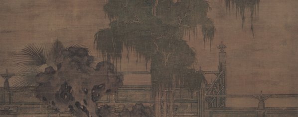 五代_赵喦_八达游春图_最清晰版_绢本_(8088×12756 – 200dpi)(图3)
