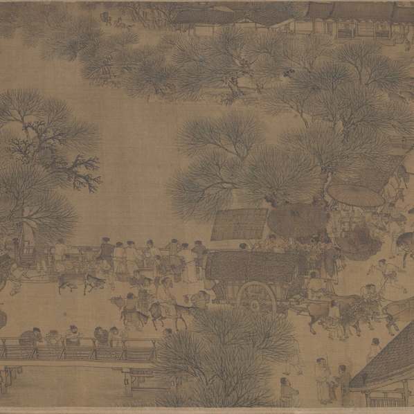 宋_张择端_清明上河图_绢本画_(128270×4820 – 300dpi)(图2)