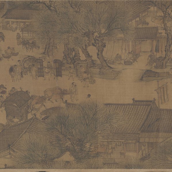 宋_张择端_清明上河图_绢本画_(128270×4820 – 300dpi)(图3)