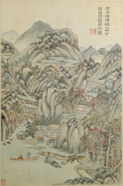 清_王时敏_杜甫诗意图册_杜甫诗意图册_(3600×5440 – 300dpi)(图1)