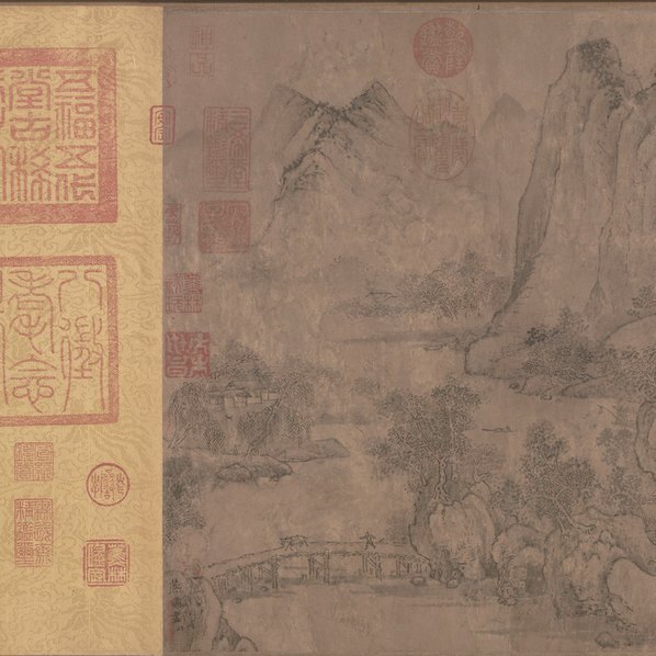 宋_燕肃_春山图_全卷_纸本北京故_(114251×4656 – 250dpi)(图3)