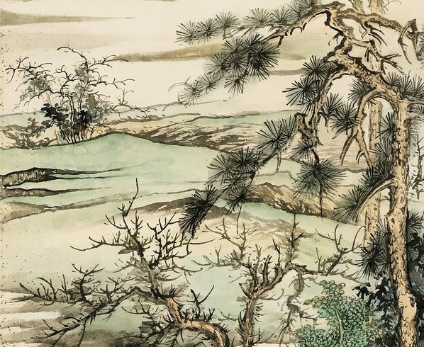 近代_少梅_幽人久孤_(4588×15041 – 72dpi)(图4)