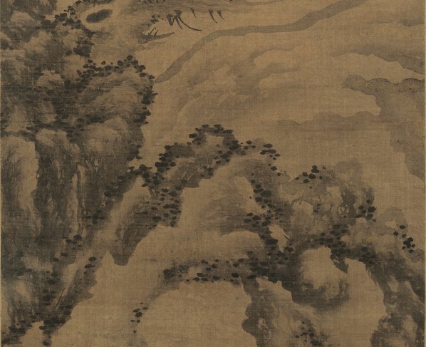 元_李士行_枯木竹石图轴绢本上_(6166×20079 – 300dpi)(图5)