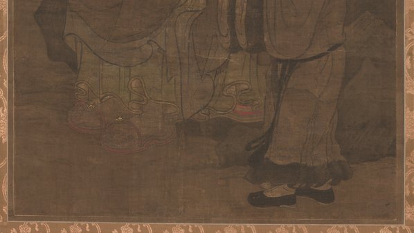 宋_金大受_十六罗汉图绢本东京_1_(9100×20453 – 300dpi)(图5)