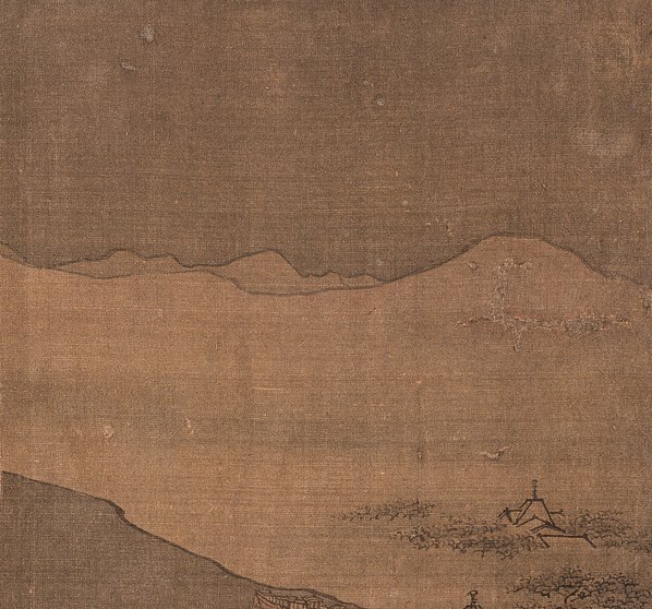 清_袁江_山水人物册页六开_袁江_册页江雪楼台_中国美术馆_(2800×2612 – 350dpi(图3)
