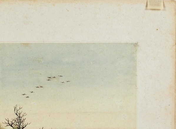 清_王翚_王时敏_仿古山水大都会_平林散_(4080×3000 – 300dpi)(图3)