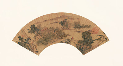 明_文徵明_便面畫選集_14_(8957×4823 – 350dpi)(图1)