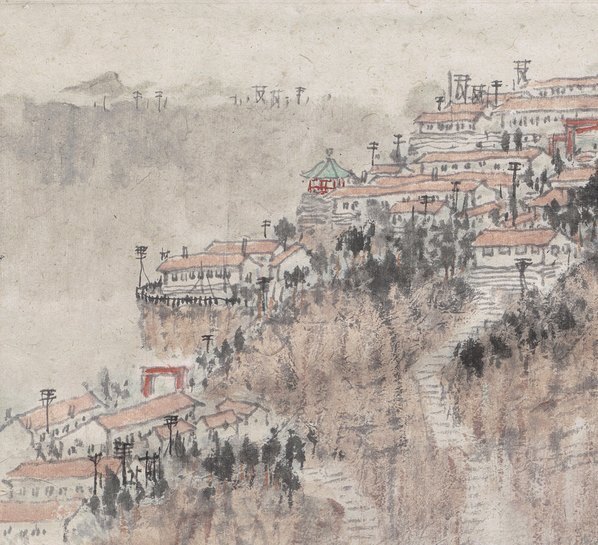 近代_钱松岩_高原城_(7377×6718 – 72dpi)(图2)