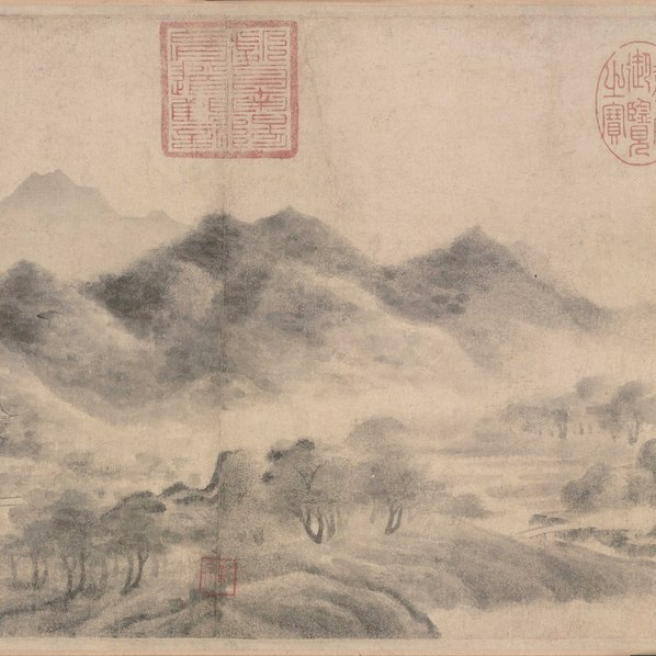 宋_米友仁_传_云山图卷_卷_克利夫兰美术馆_(26880×3188 – 300dpi)(图5)