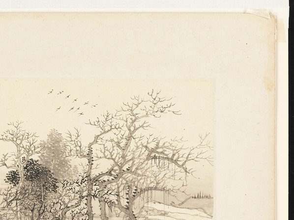 清_王石谷_王翚_仿古山水册_9_(5345×4010 – 300dpi)(图3)