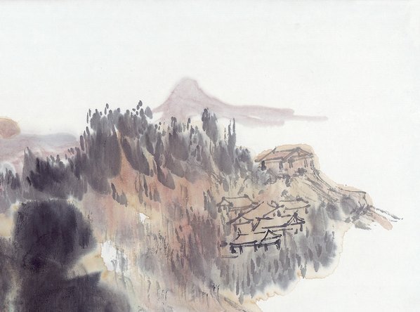 近代_现代山水册页_78_(6181×4595 – 72dpi)(图3)