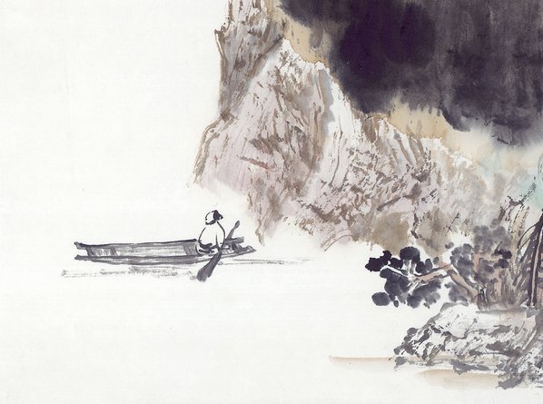 近代_现代山水册页_78_(6181×4595 – 72dpi)(图4)